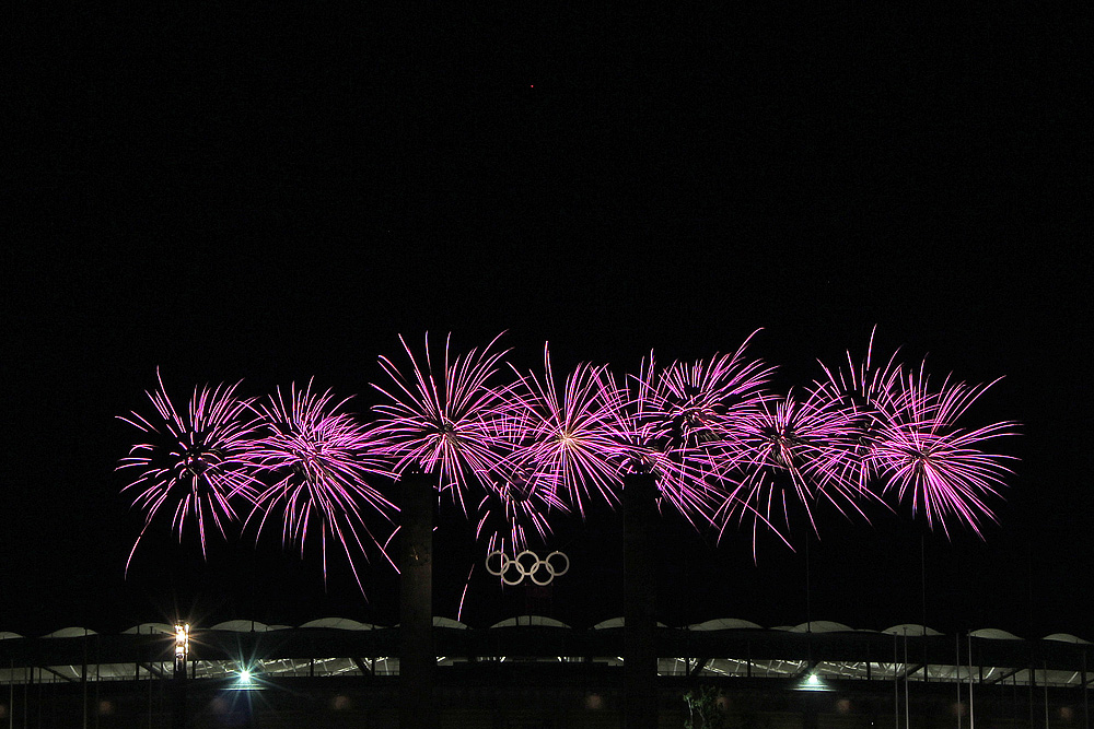 Pyronale Berlin 2014 Olympiastadion