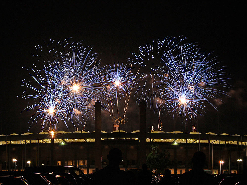 Pyronale Olympiastadion Berlin 7.9.2013