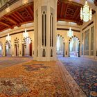 Qaboos- Moschee. Gebetsraum