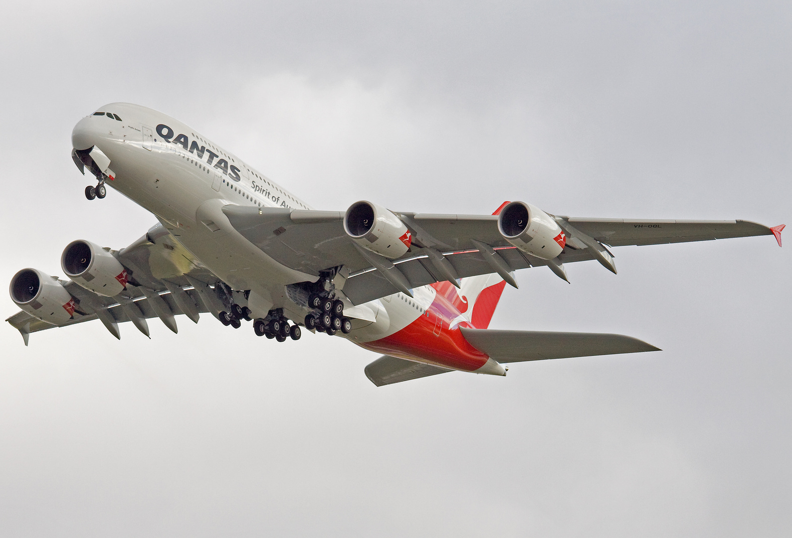 Qantas A380 Final Reg. VH-OQL/ Phyllis Arnott