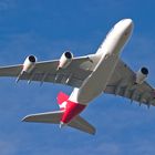 Qantas A380 VH-OQL/ Phyllis Arnott during last recheck flight