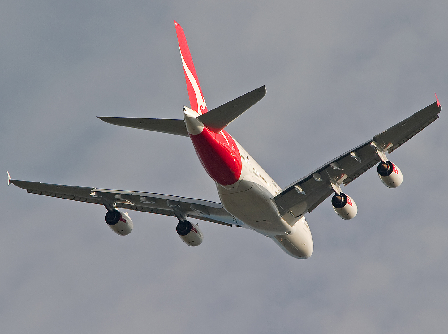 Qantas A380 VH-OQL/ Phyllis Arnott-during last recheck flight