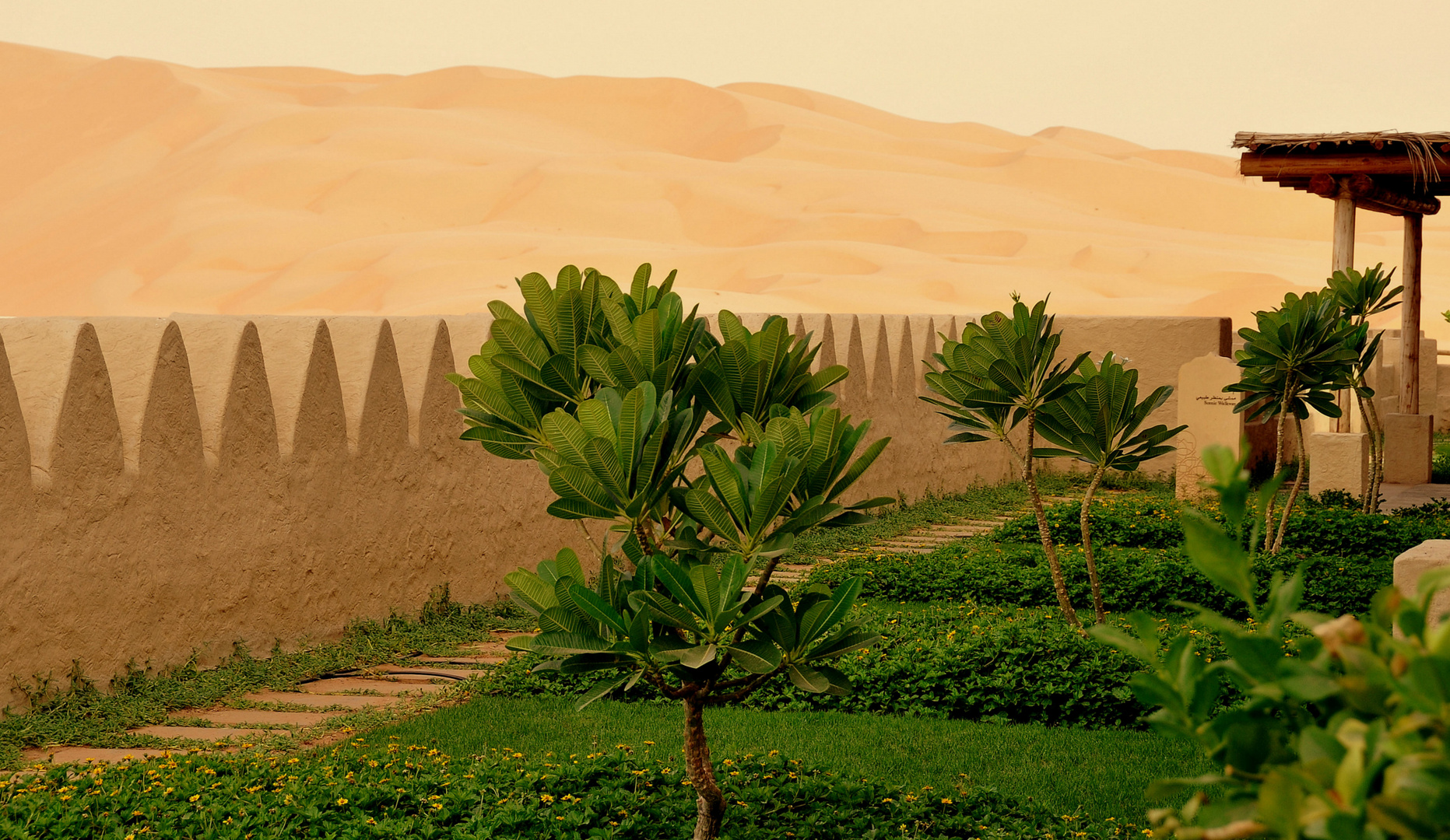 Qasr Al Sarab - Delux Room - garden