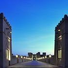 Qasr Al Sarab - Resort bridge - entrance