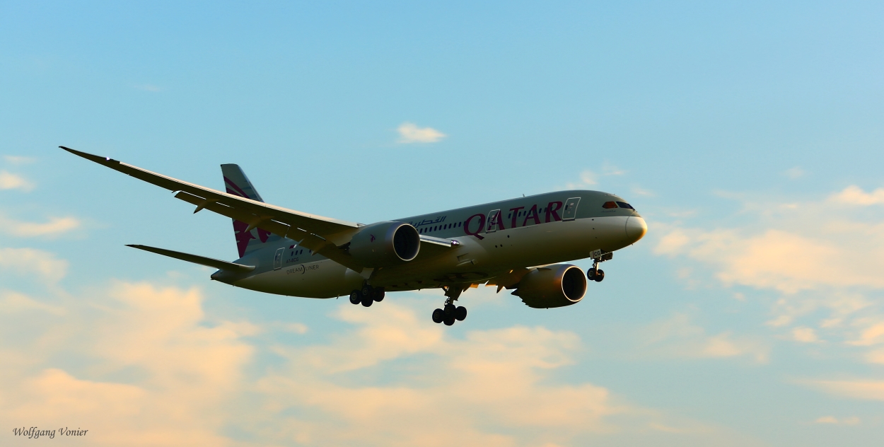 Qatar Airways der Dream Liner