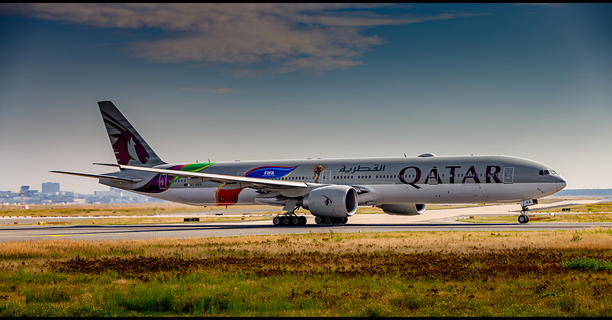 Qatar Airways (FIFA World Cup 2022 Livery), Boeing 777-3DZ(ER)