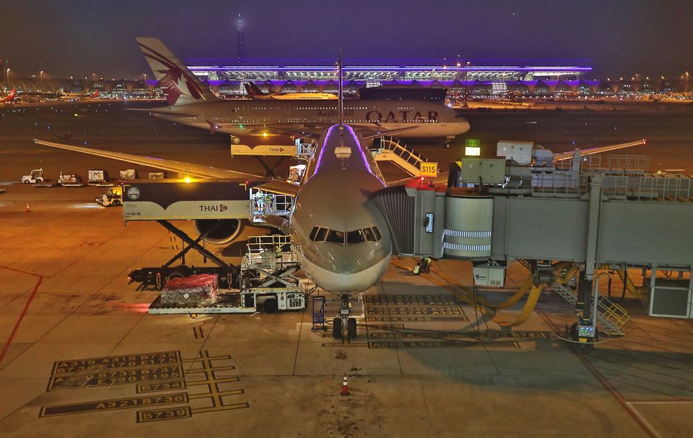 Qatar Airways in Bangkok  © 