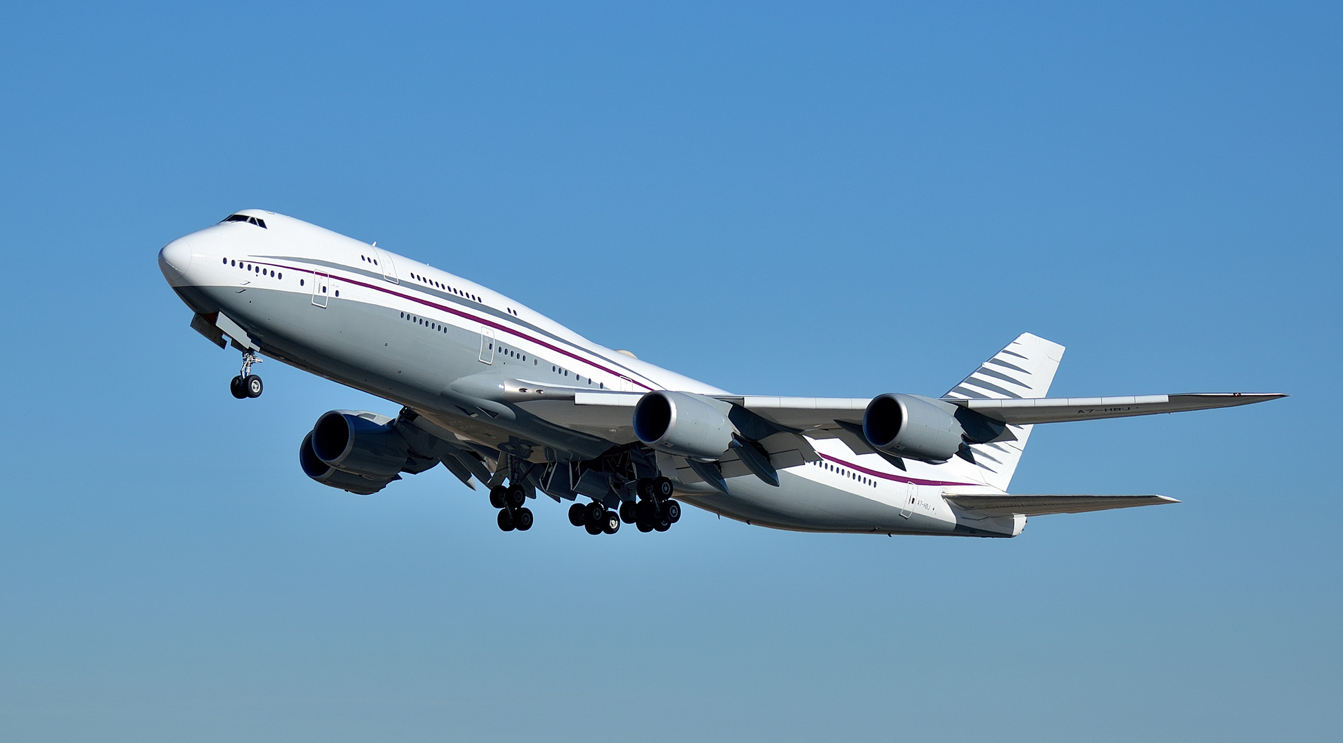 Qatar Amiri Flight  Boeing 747-8