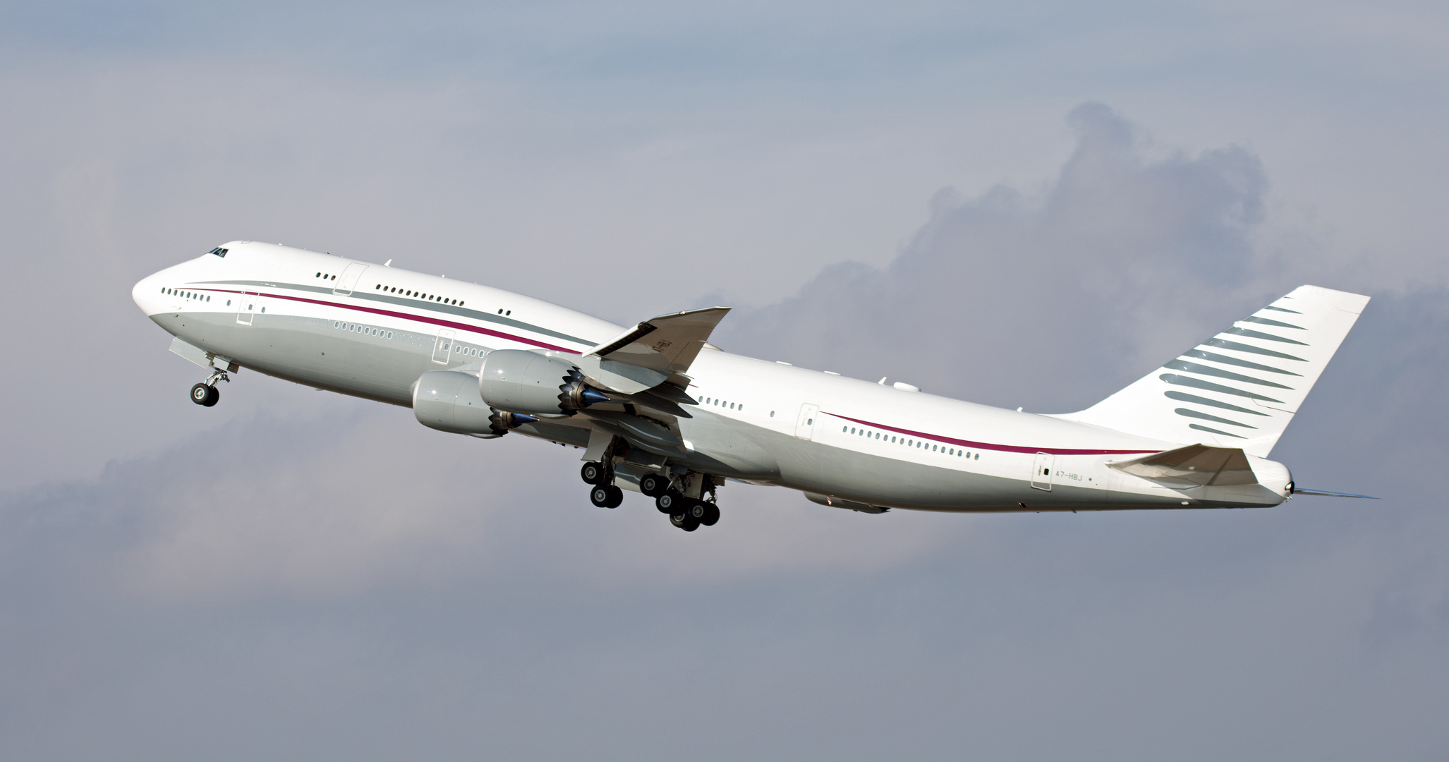Qatar Amiri Flight Boeing 7478 Foto & Bild luftfahrt