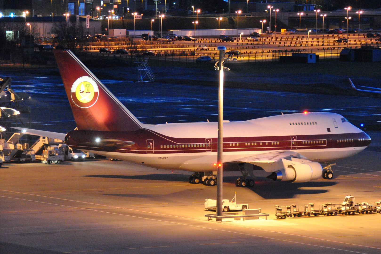 Qatar Amiri Flight Boeing 747SP-21 (VP-BAT)