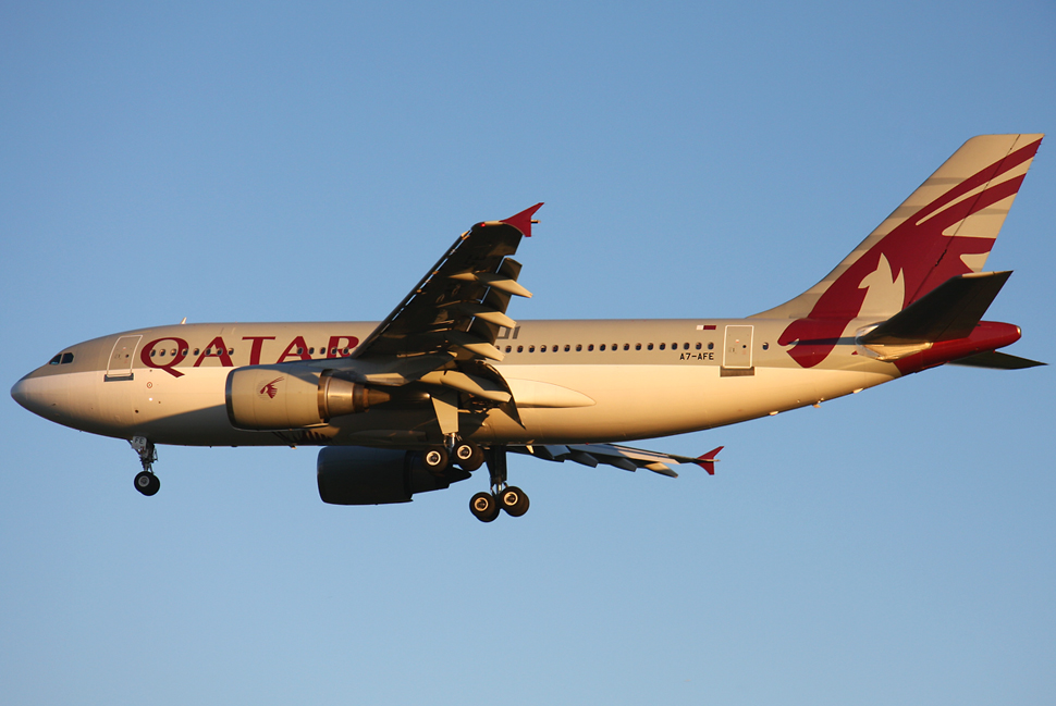 Qatar Amiri Flight-Sunset