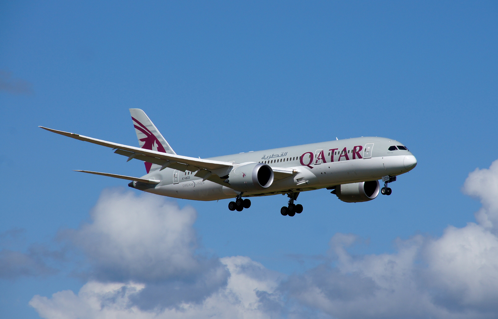 Qatar Boeing 787 - Dreamliner