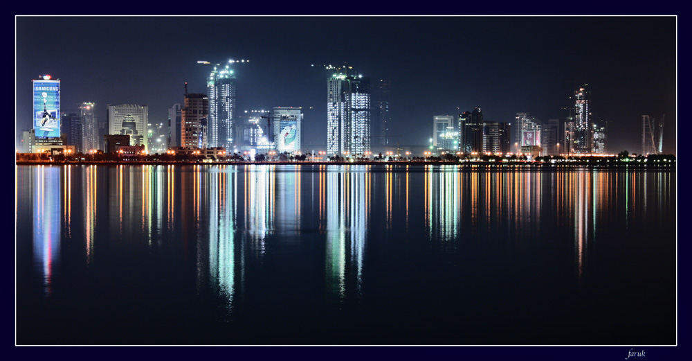 Qatar - Doha - a hot night