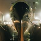 QE2 im Dock der Lloyd-Werft Bremerhaven