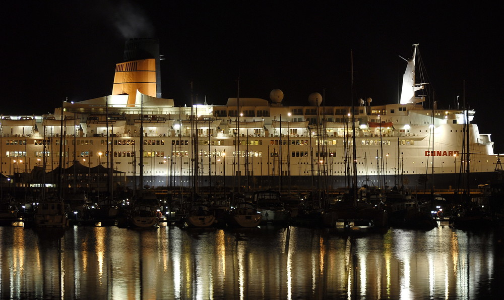 QE2 in Newcastle am 17.09.2007