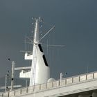 QM2 Mast - in Trockendock