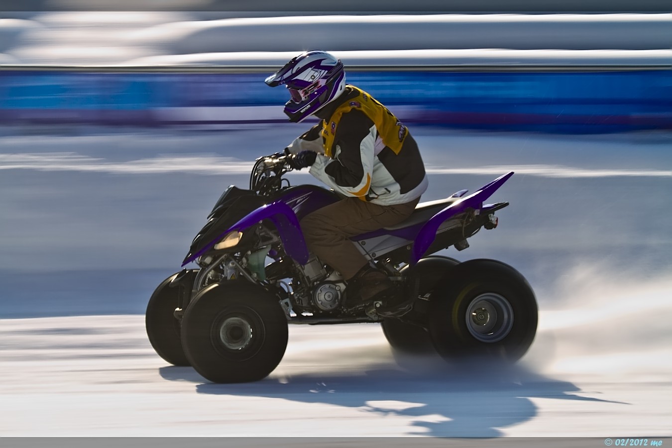 Quad & ATV Schnee Speedway in Garmisch-Partenkirchen 2012