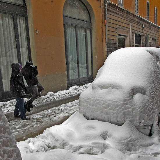 QUADRI DI NEVE A BOLOGNA / SQUARES OF SNOW IN BOLOGNA - 2