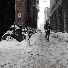 QUADRI DI NEVE A BOLOGNA / SQUARES OF SNOW IN BOLOGNA - 4