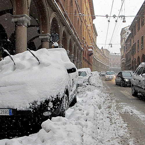 QUADRI DI NEVE A BOLOGNA / SQUARES OF SNOW IN BOLOGNA - 6