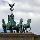 Quadriga auf dem Brandenburger Tor Berlin