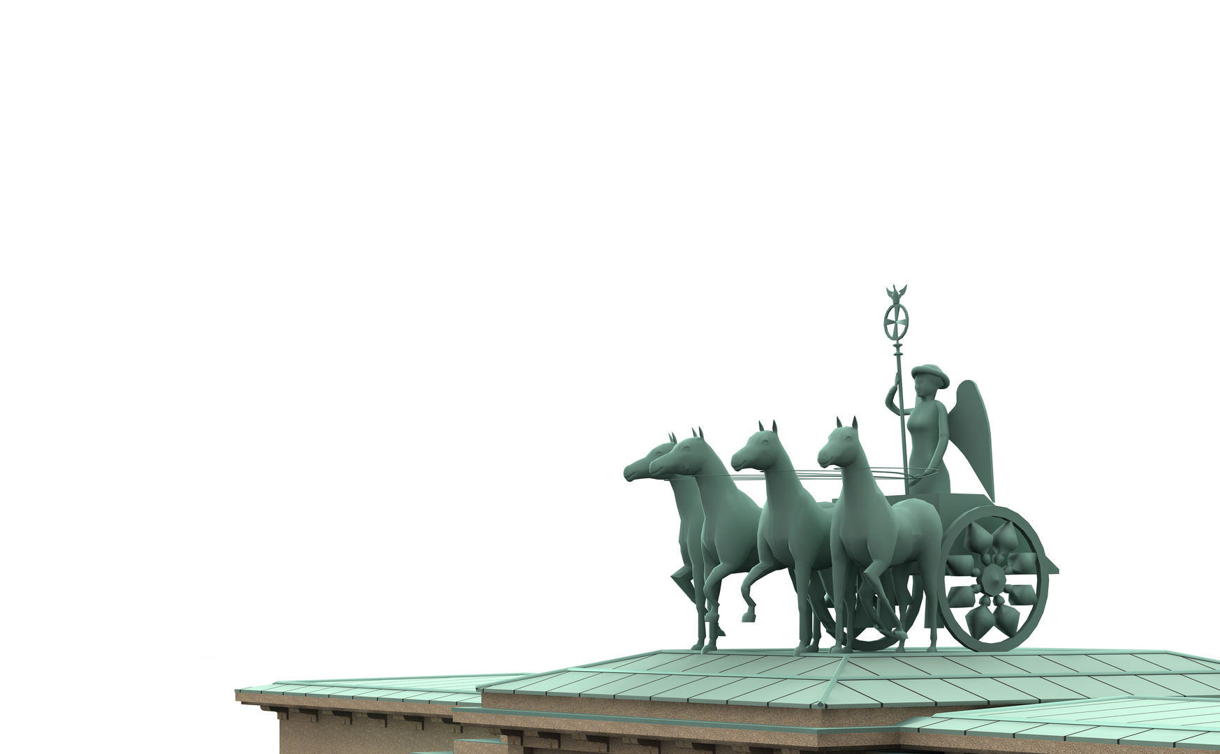 Quadriga auf dem Brandenburger Tor