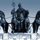 Quadriga auf dem Residenzschloß in Braunschweig