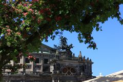 Quadriga auf der Semperoper