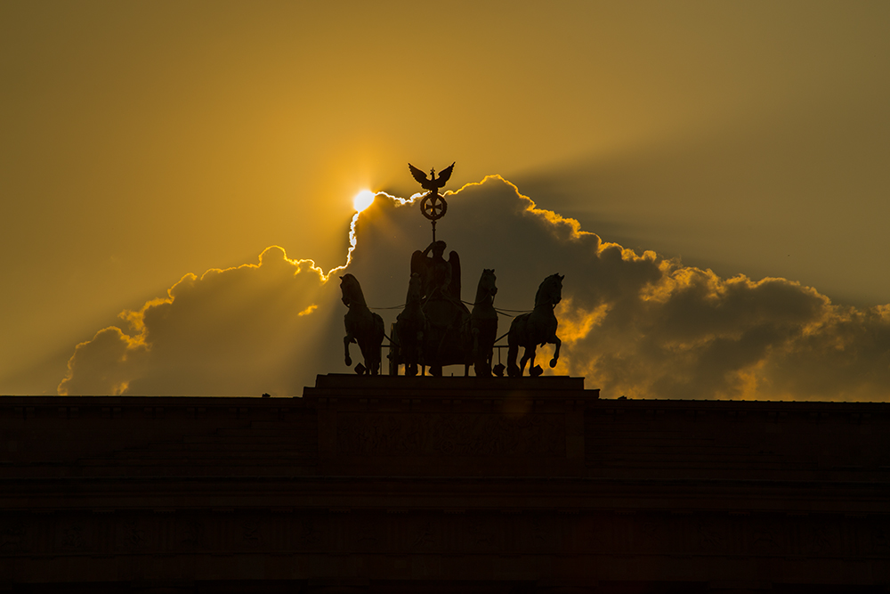 Quadriga-Dämmerung