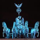 Quadriga in blue