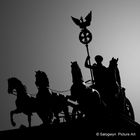 Quadriga in monochrome