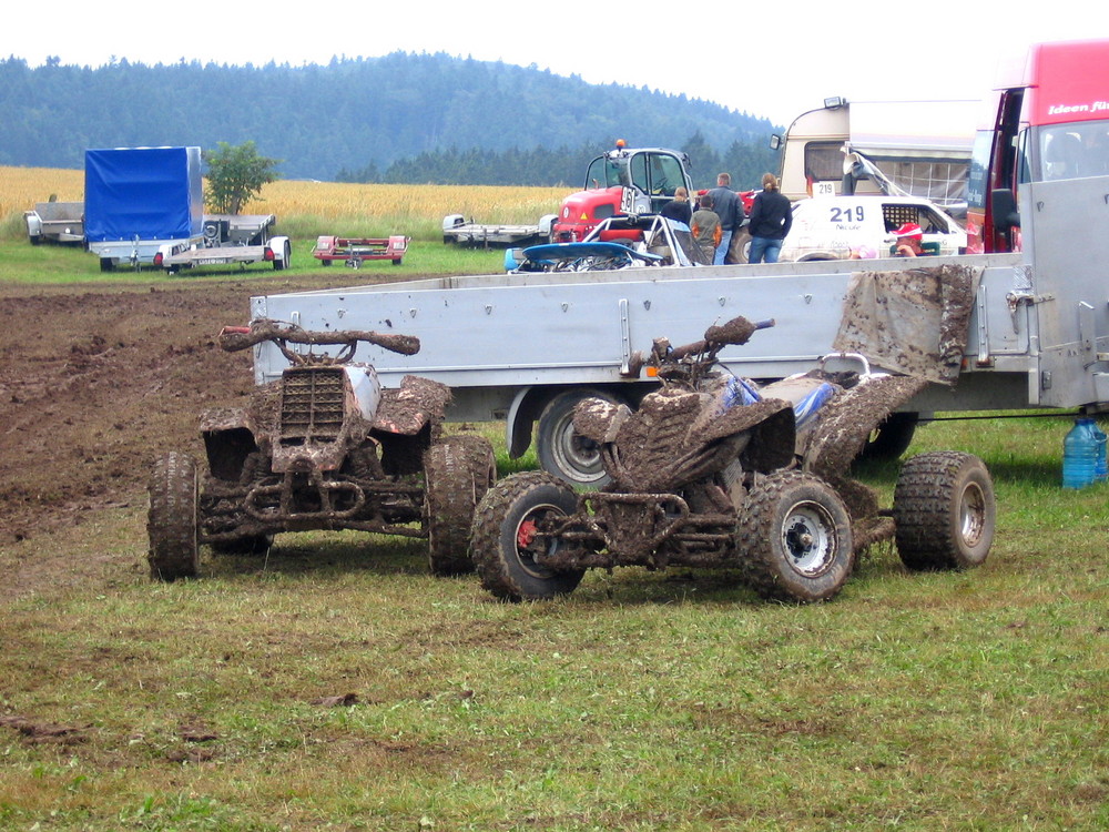 Quads nach dem Rennen