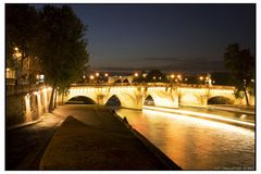 Quai de la Seine allume