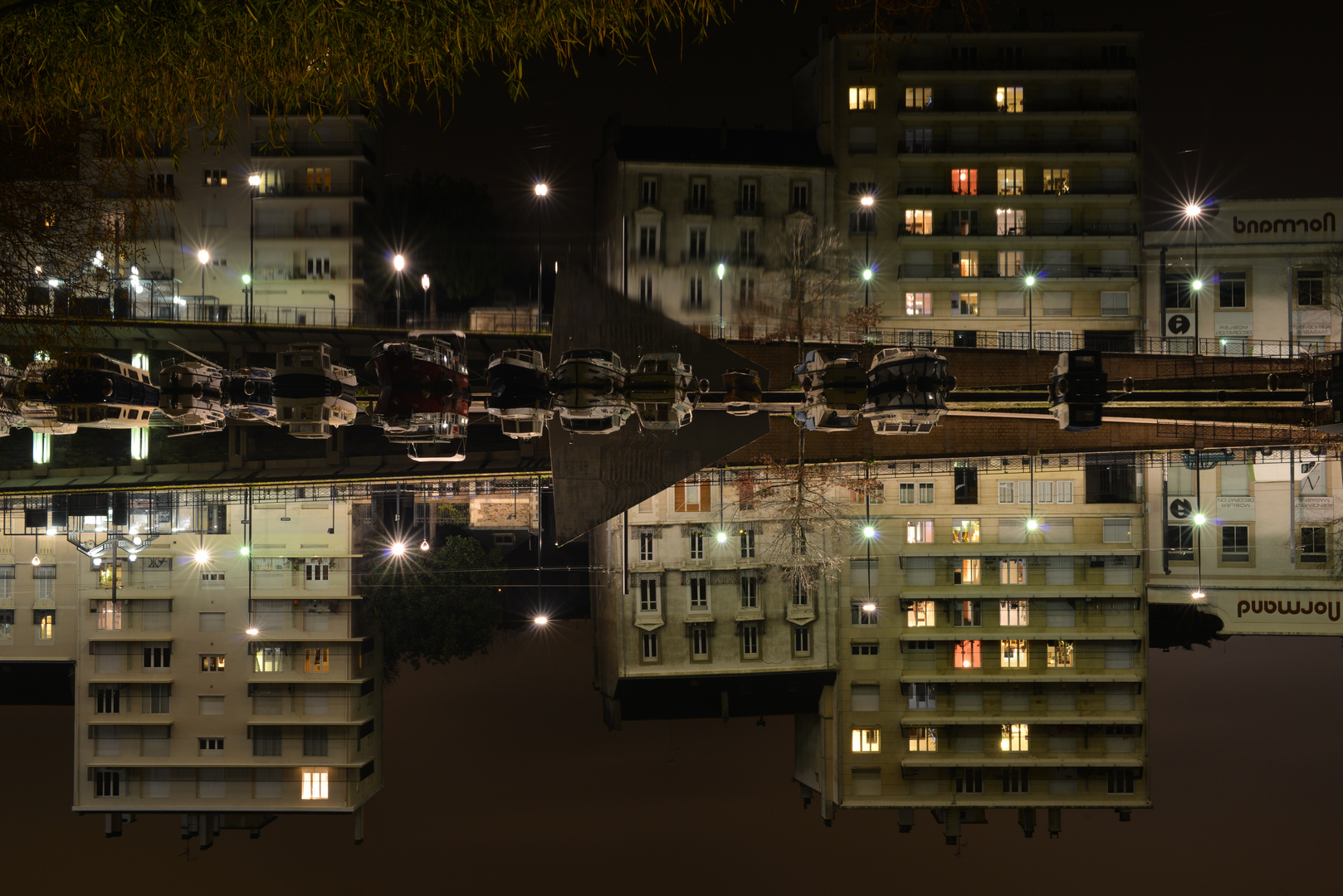 Quai de l'Erdre, Nantes.