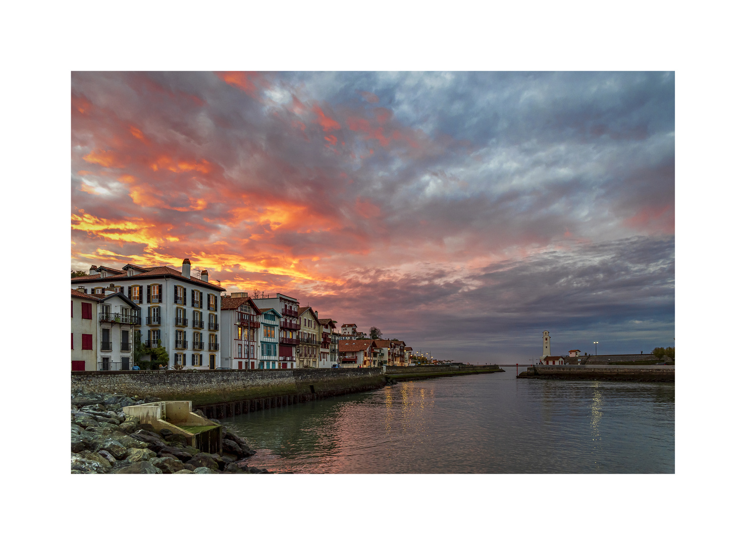 Quai Ravel à Ciboure