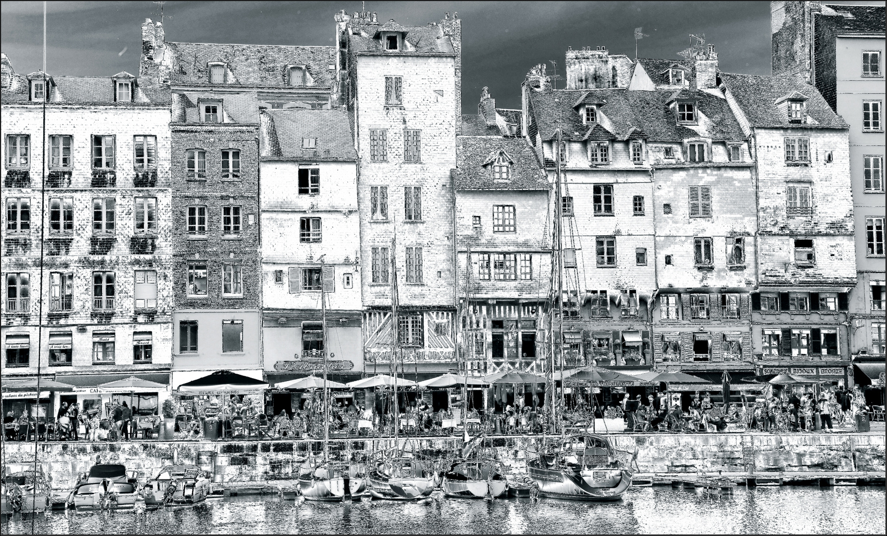 Quai Sainte-Catherine à Honfleur