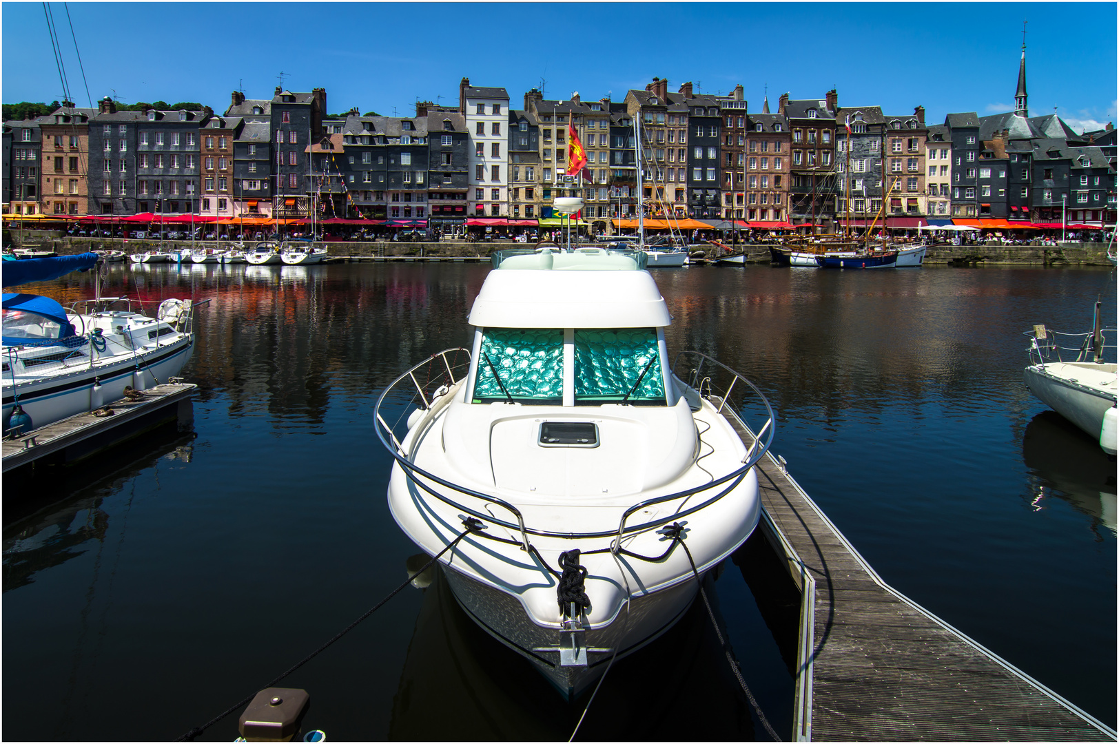 Quai Sainte-Catherine, Honfleur, Frankreich 02