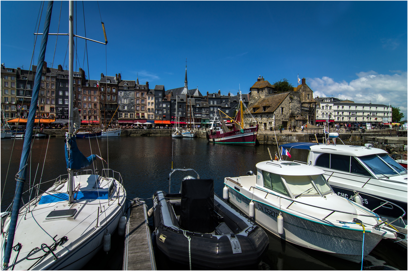 Quai Sainte-Catherine, Honfleur, Frankreich 03