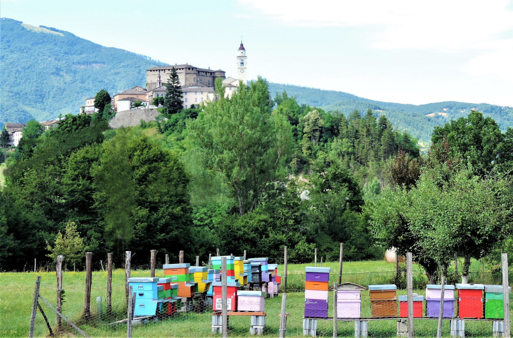 Quale è la casa migliore? Un bellissimo castello medioevale od un pittoresco alveare colorato?