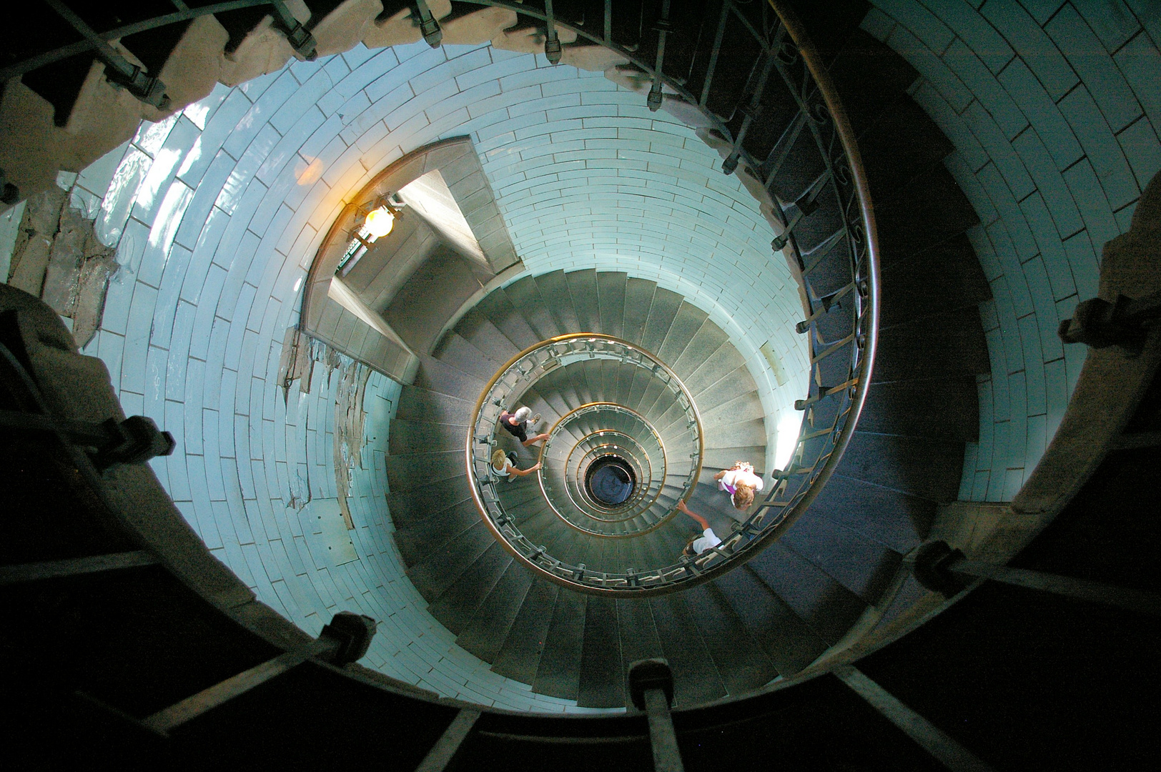 Qualspirale - im Phare d’Eckmühl in der Bretagne