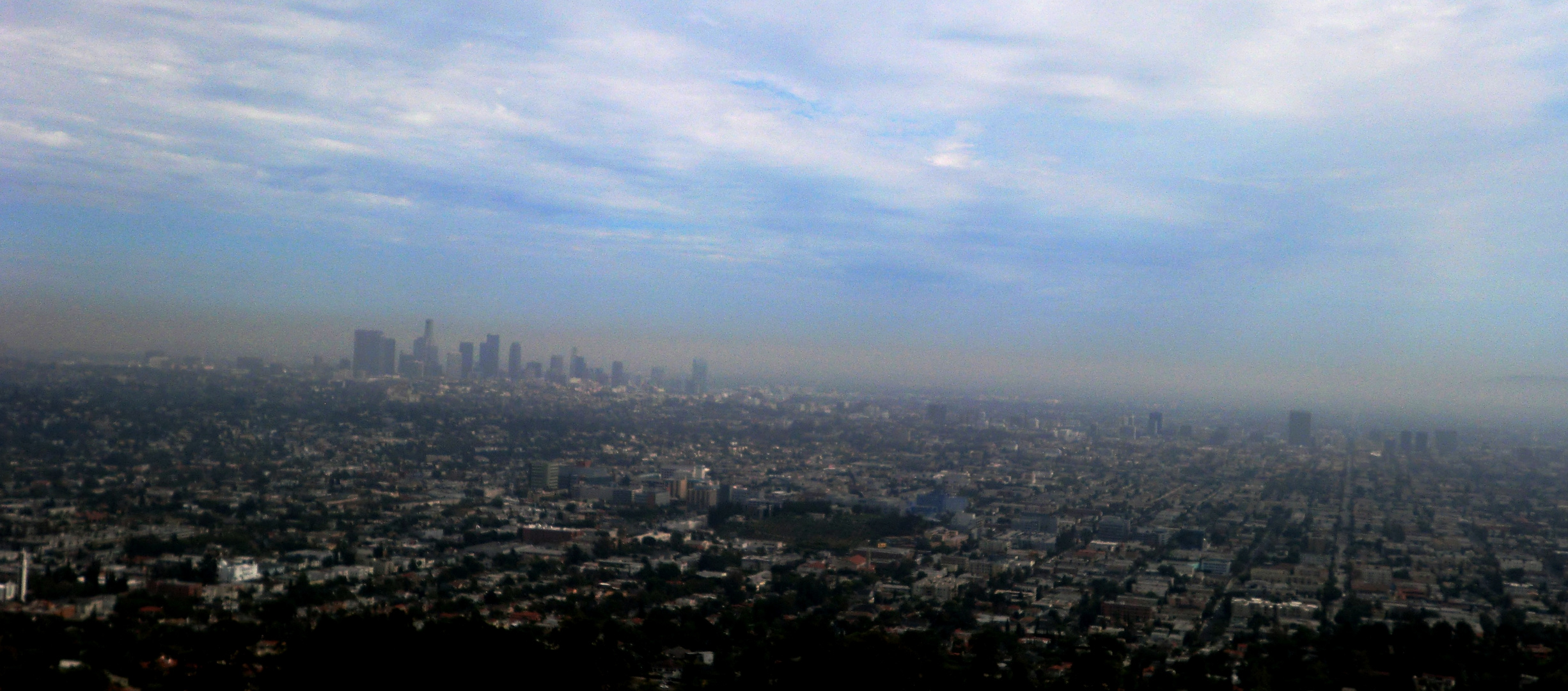 Quand il y a du Brouillard sur L.A ....