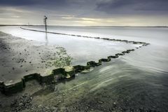 Quand la Baie se vide au crépuscule ! (St Valery-sur-Somme)