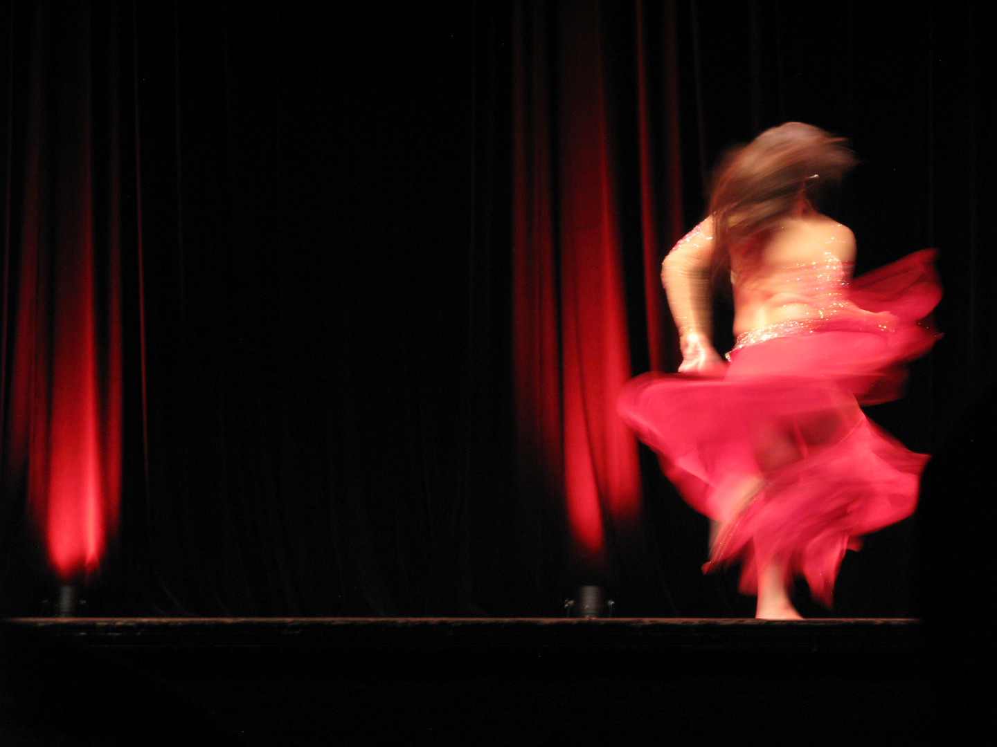 Quand la danse orientale s'invite à Lourdes...