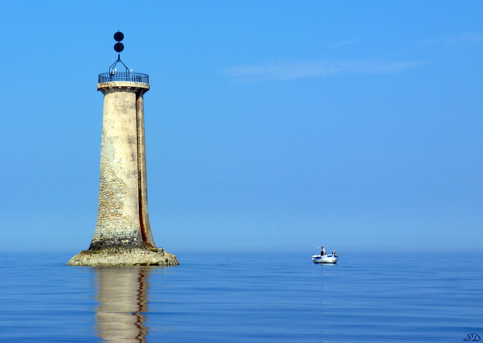 Quand la grande bleue est sage .....