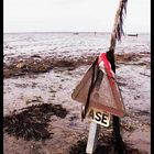 Quand la marée est basse au passage du Gois - Ile de Noirmoutier