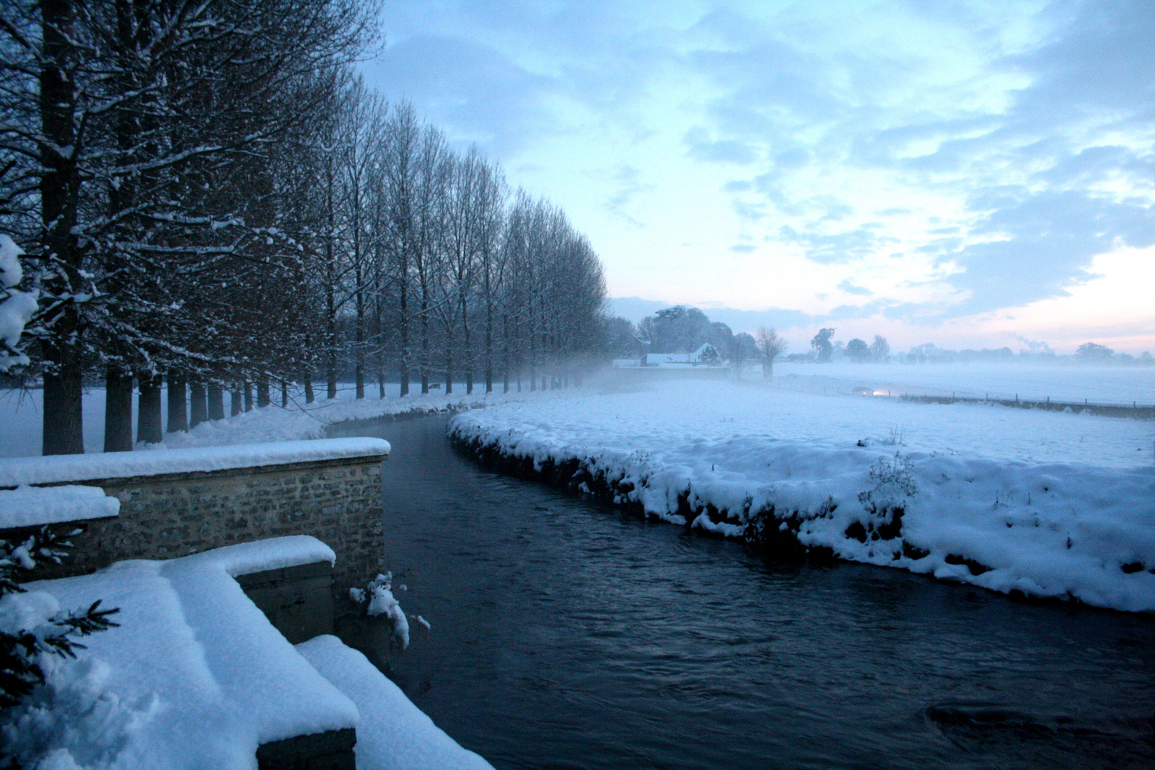 Quand la neige débarque ...