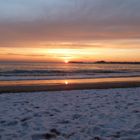 quand la neige rencontre le sable chaud.