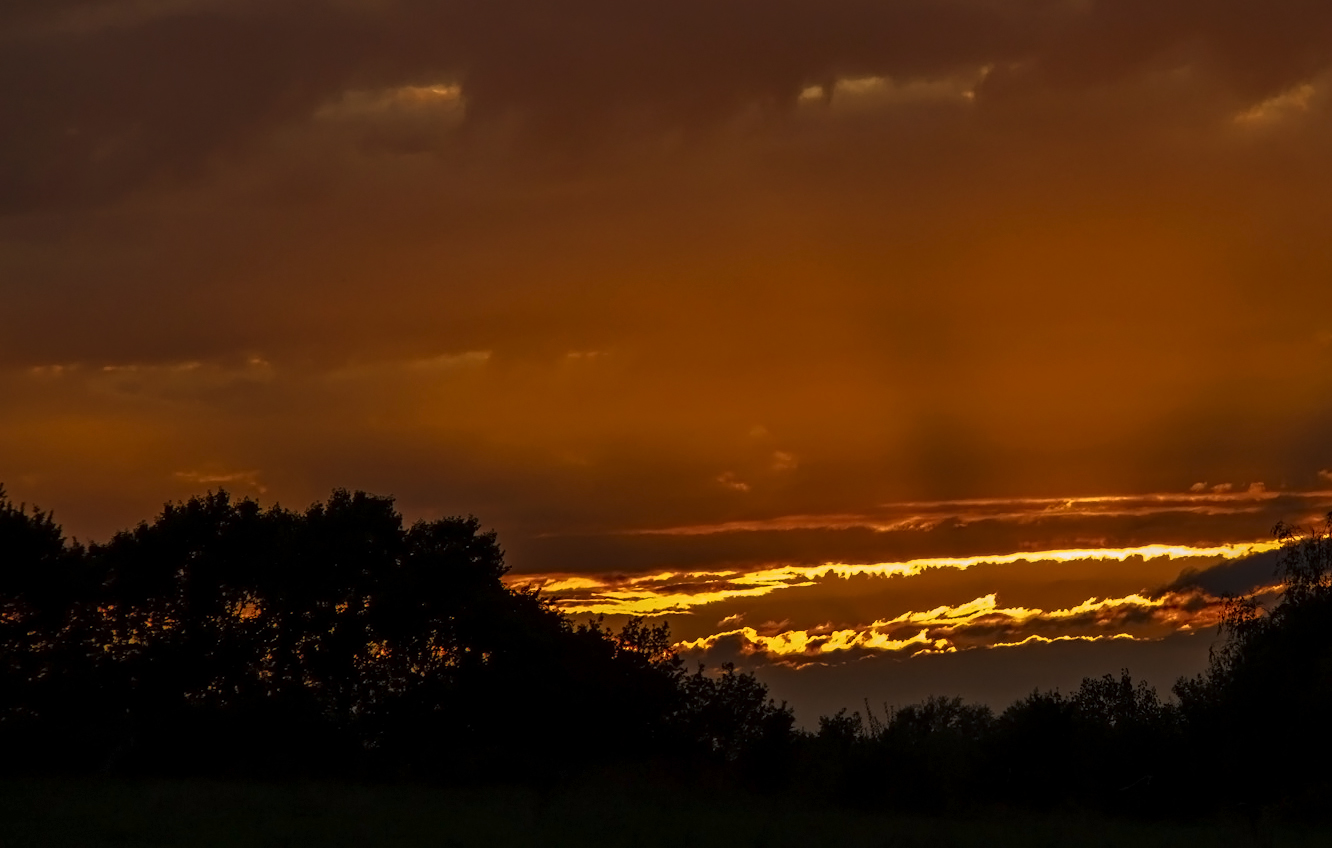 Quand le ciel déchire chez nous...