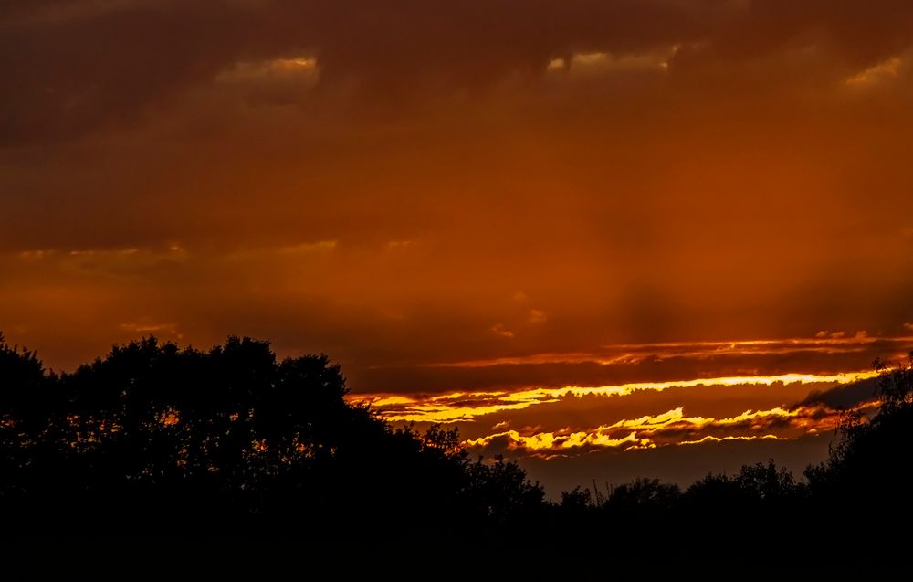 Quand le ciel déchire chez nous...