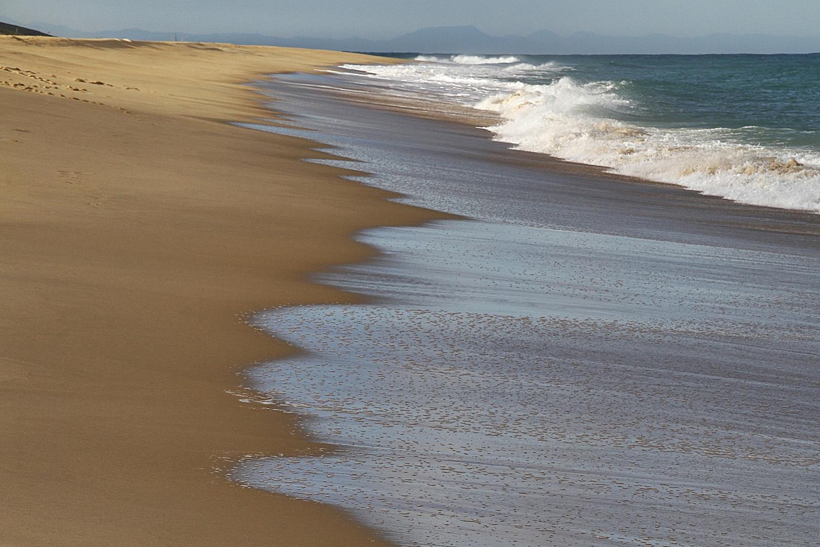 quand l'eau se retire !